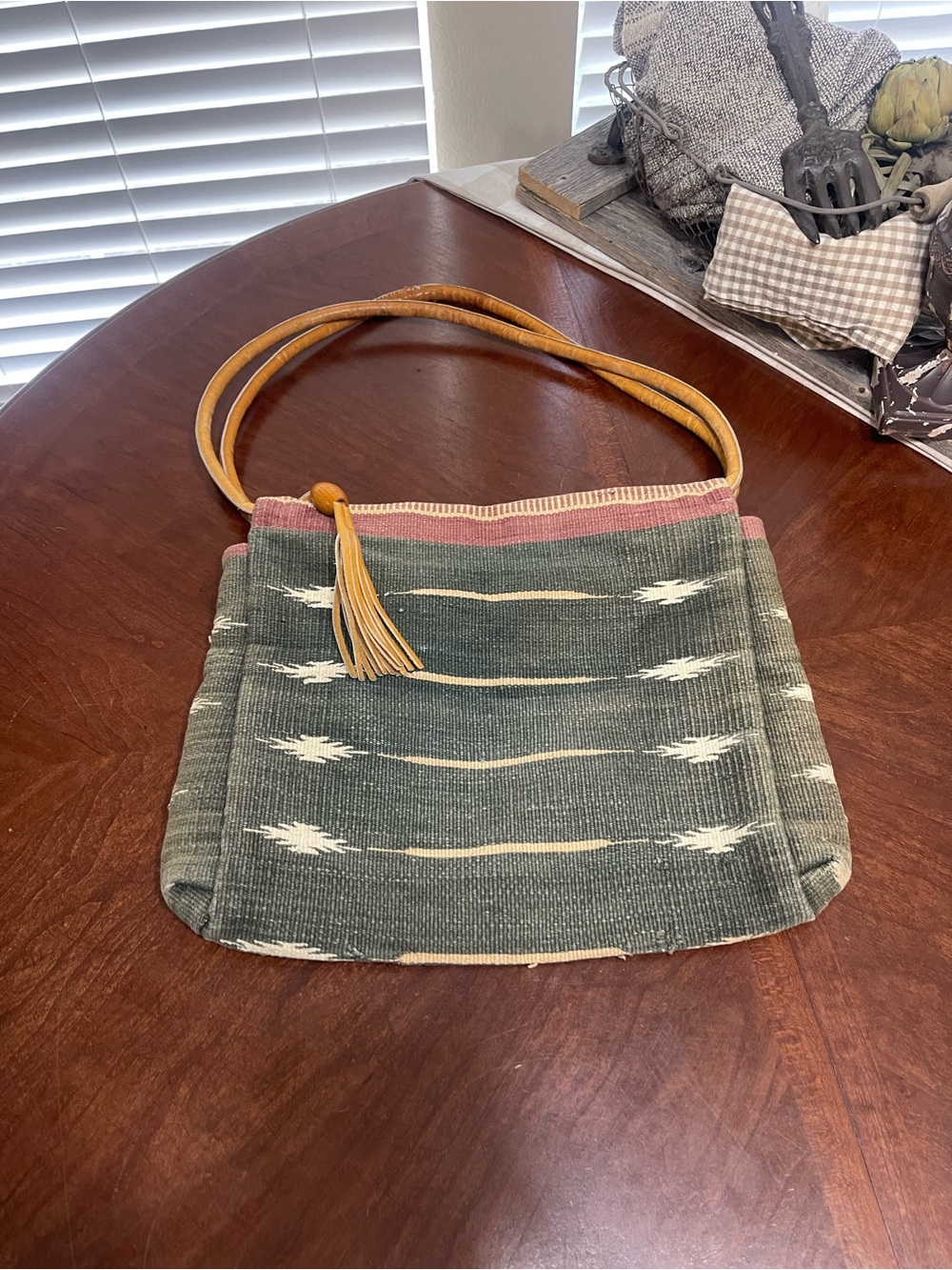 Vintage Carpet Bags of America Western Aztec Boho